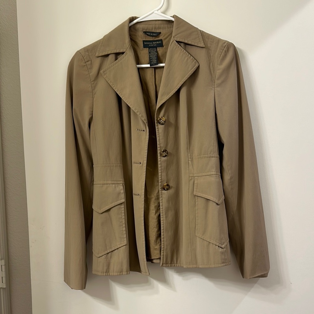 Banana Republic Tan Blazer